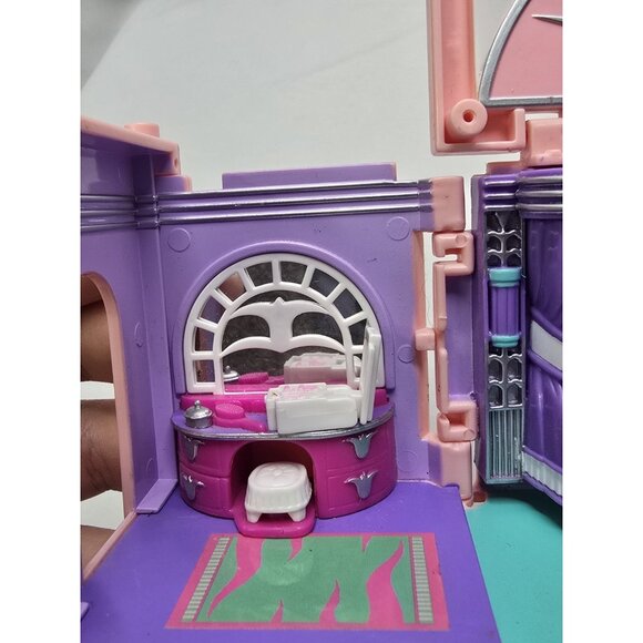 1999 Polly Pocket Dream Builders Deluxe Mansion Bathroom And Master Bedroom-READ - Picture 14 of 16